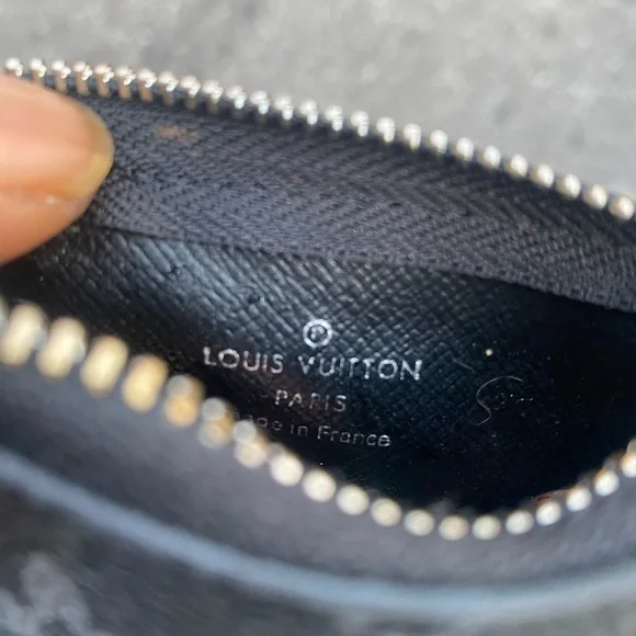 LV keychain wallet